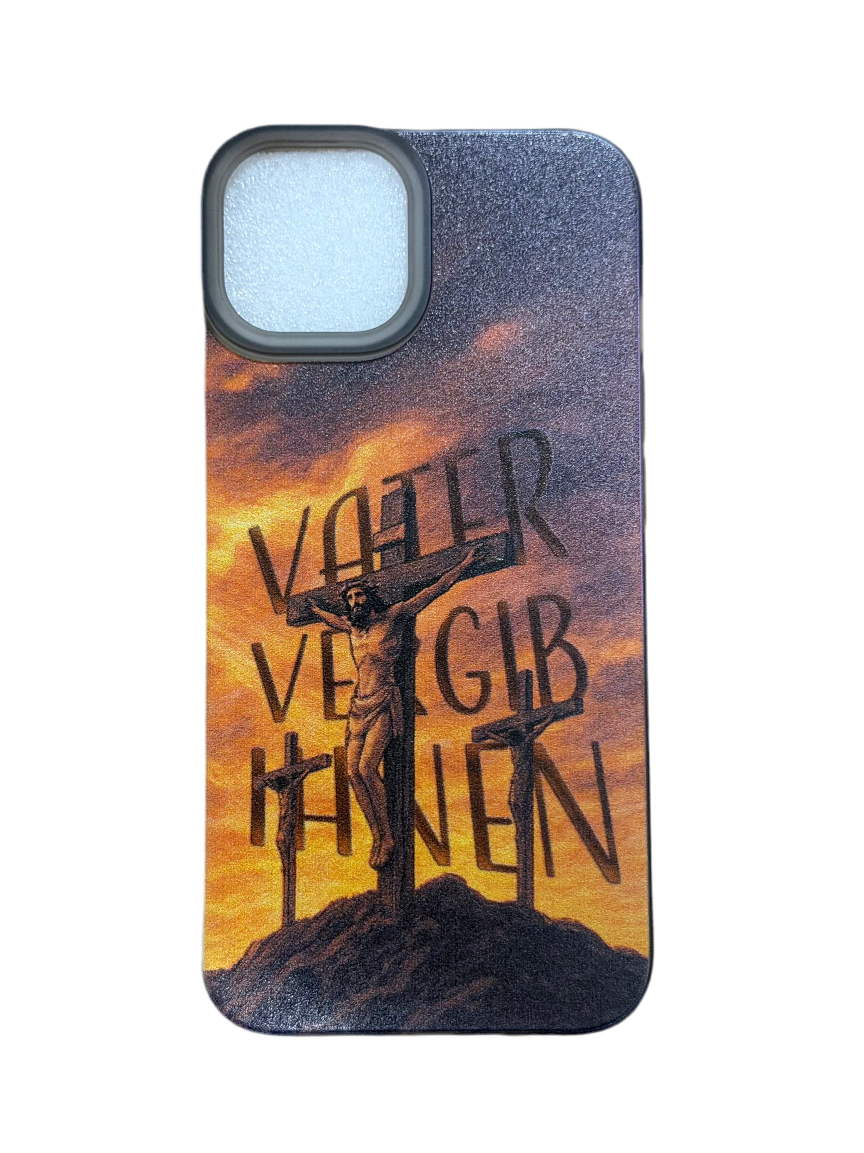 Christliche Handyhülle Jesus am Kreuz